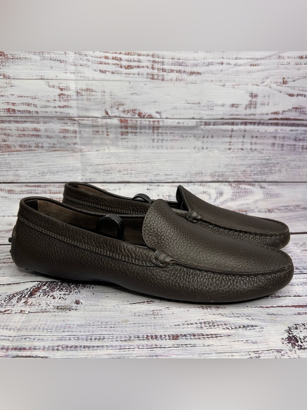Tod’s Brown Leather Loafers Women’s Size 40.5 US 10.5